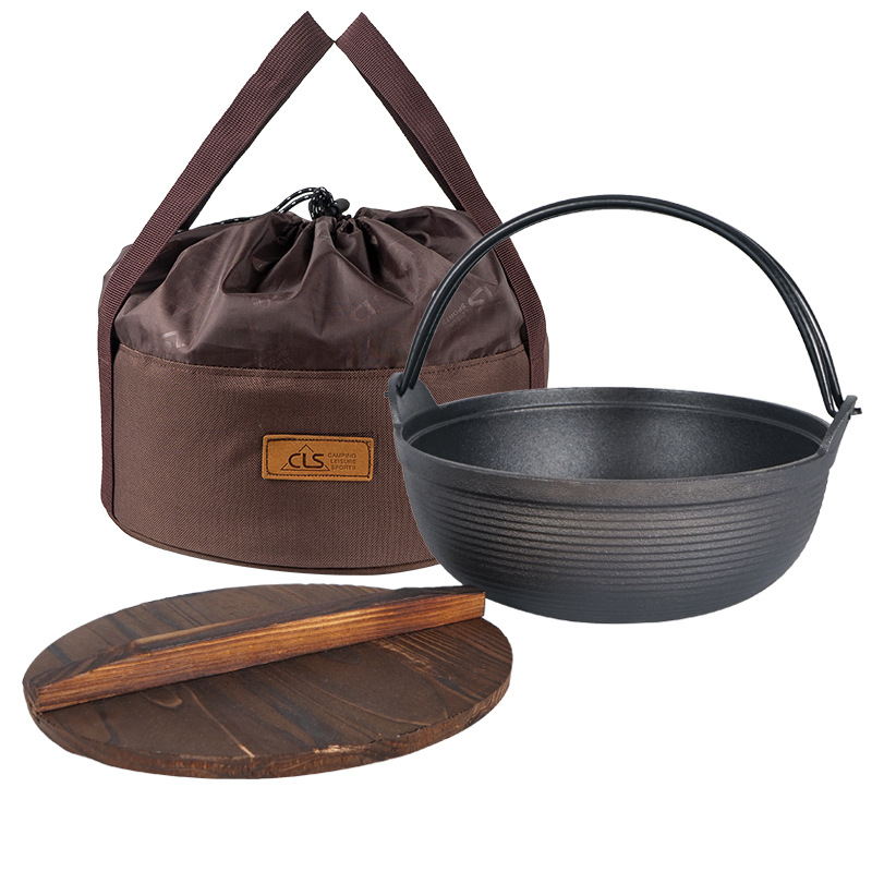 Camp Dutch Oven Cast - Panela de Ferro Fundido para Camping,
