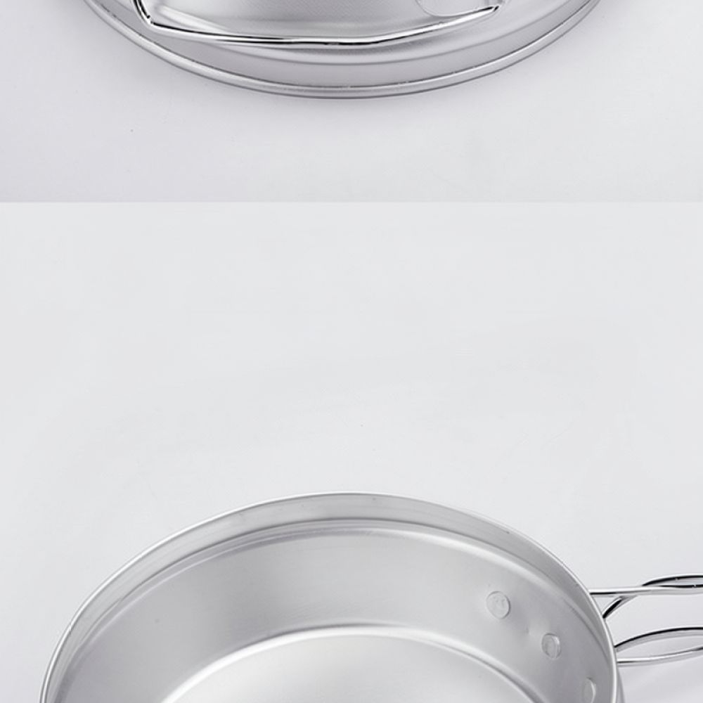 Camping Cooking Dining Set - Conjunto de panelas e frigideiras portáteis