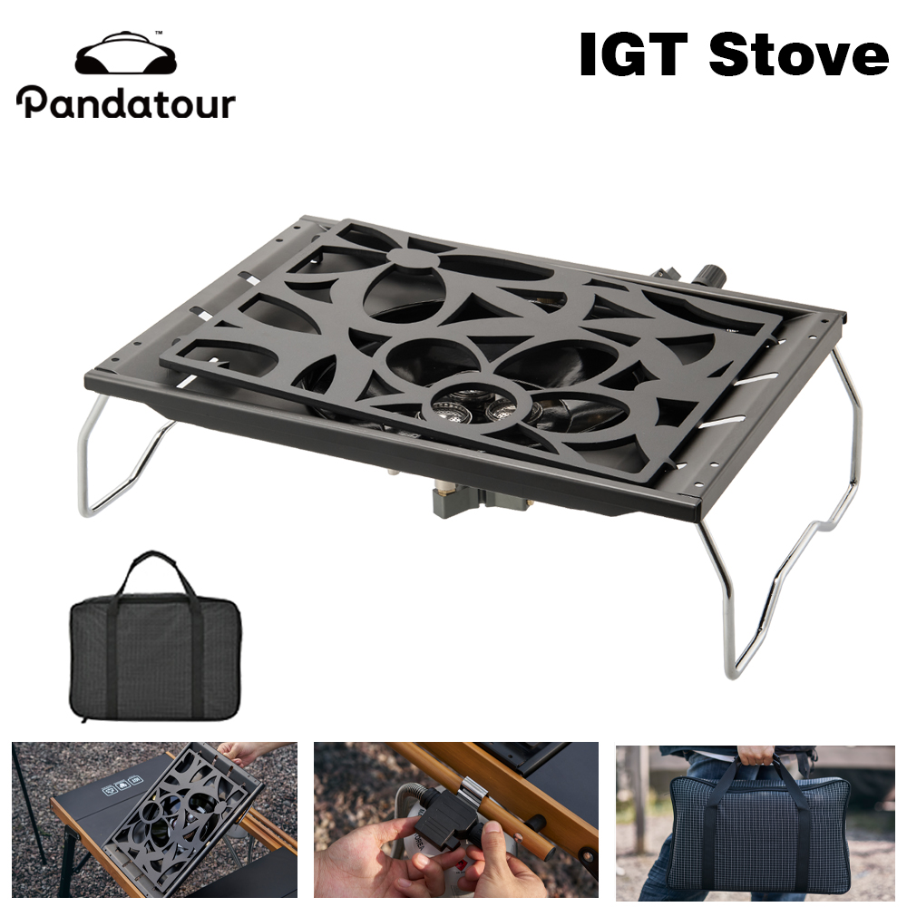 Camping Cooking Table - Pandatour IGT Camping Fogão de alta