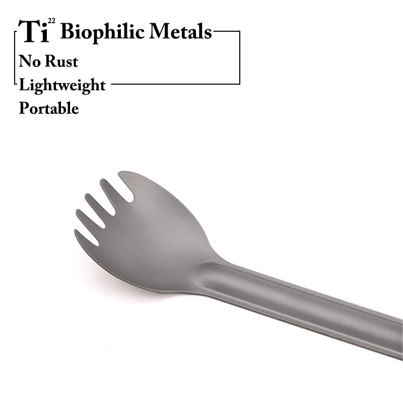 TiTo Colher Spork de titânio c - Camping Hiking Cooking avaliação e preço