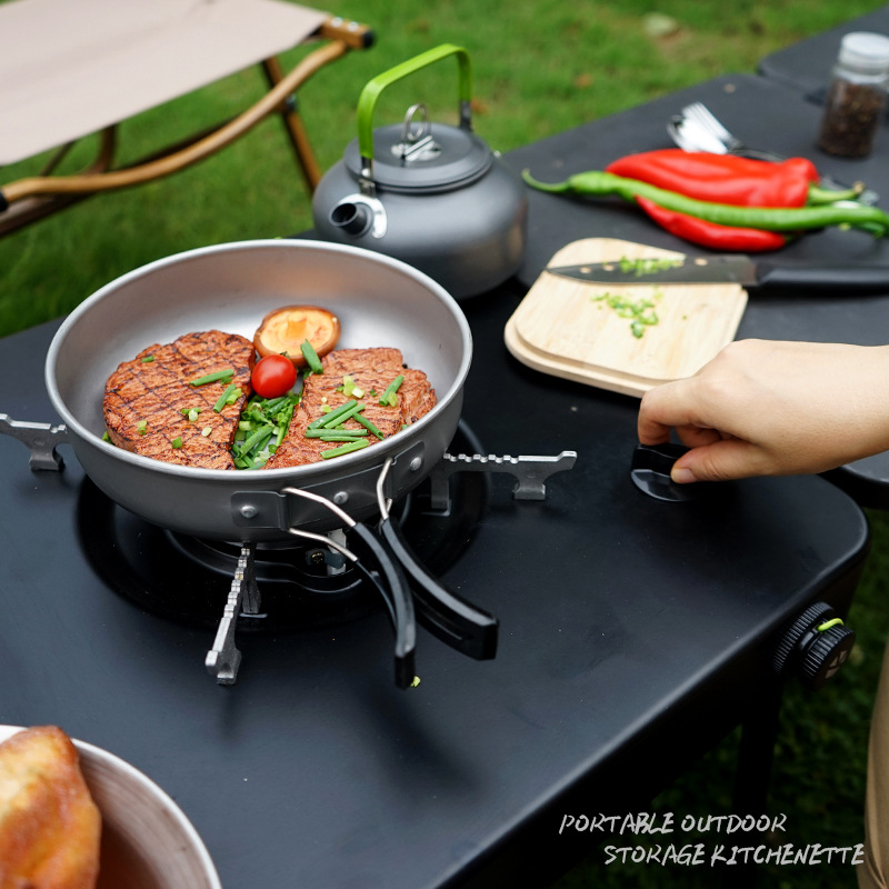 Mesa de Cozinha Portátil para  - Camping Cooking Table avaliação e preço
