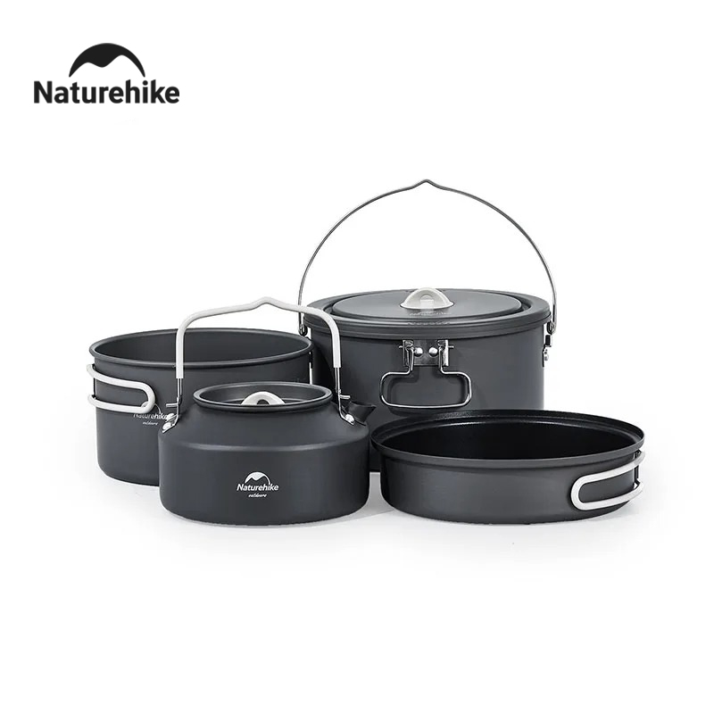 Naturehike 2025 novo conjunto  - Quality Camping Cooking Set avaliação e preço