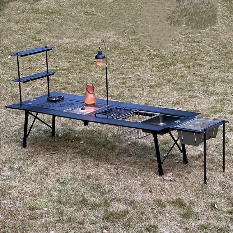 Mesa IGT para Camping Tryhomy, - Camping Cooking Table avaliação e preço