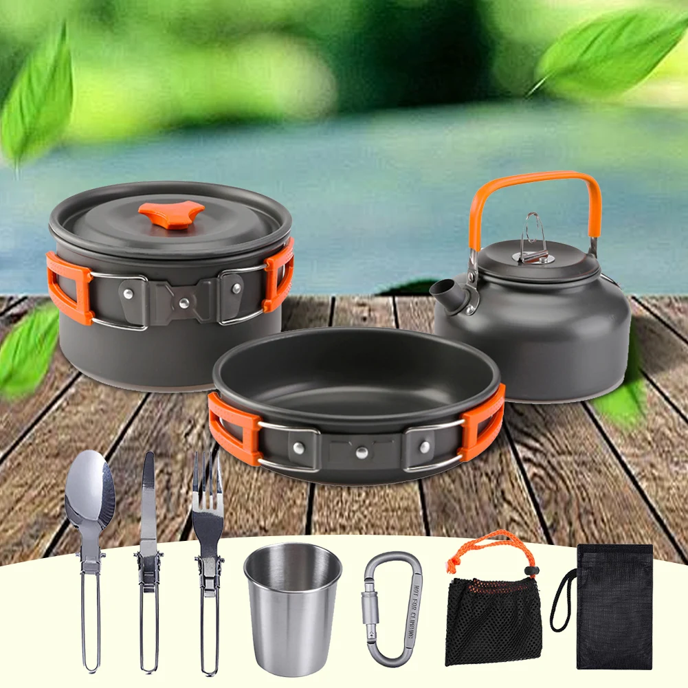 Kit de Utensílios de Cozinha p - Camping Hiking Cooking avaliação e preço